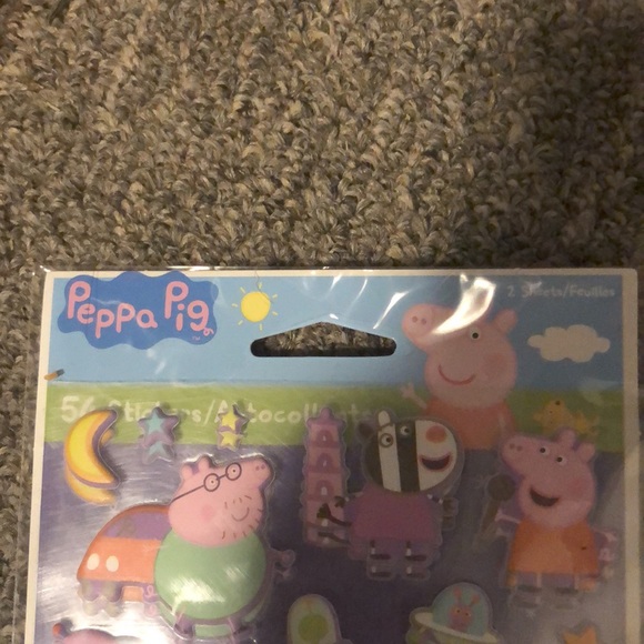 Kids Peppa Pig 56 Stickers Brand New - Picture 4 of 7